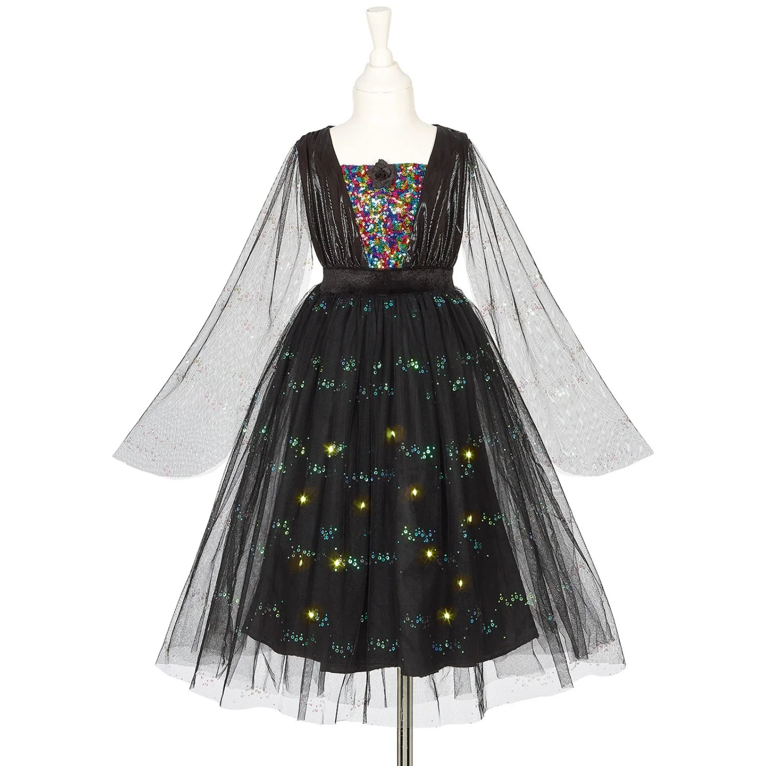 costume halloween fillette avec leds