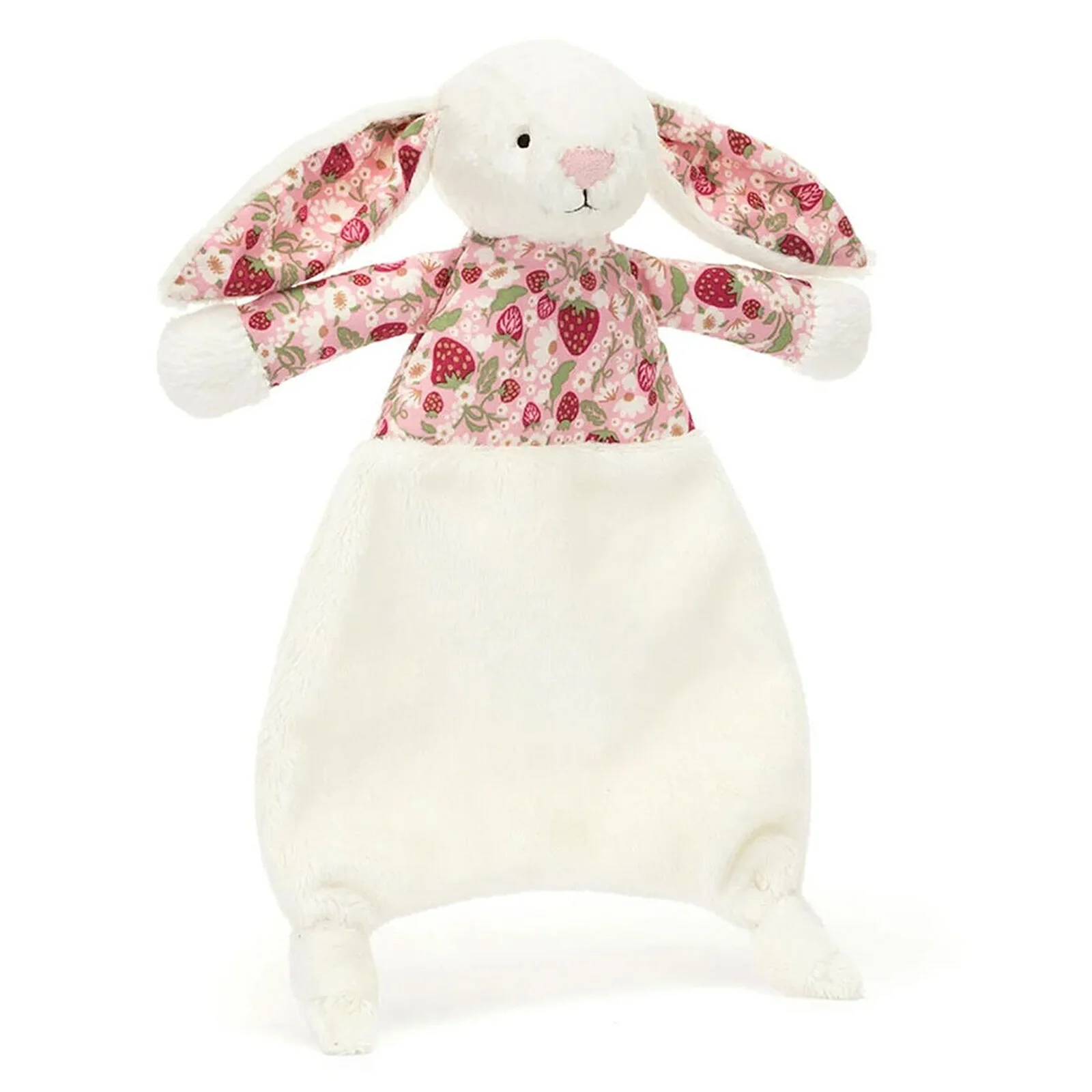 doudou lapin blanc personnalisable