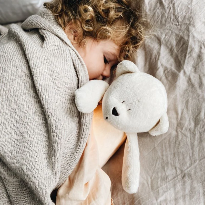 Peluche veilleuse Ours douceur crème moonie