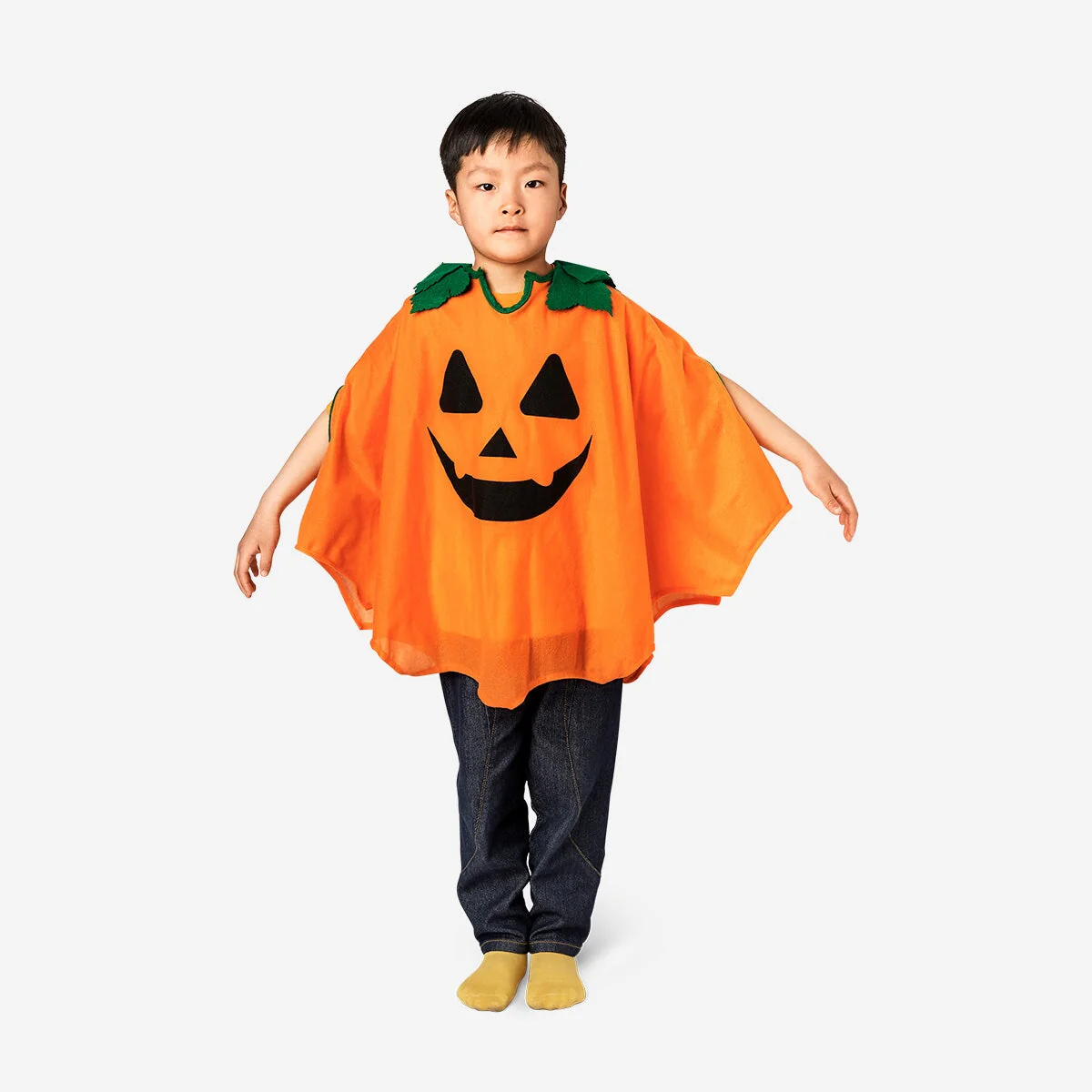 Cape citrouille pour enfants